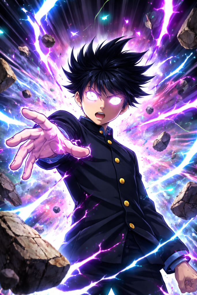 Mob Psycho 100 anime Shigeo Mob psychic power scene