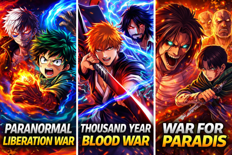 anime war arcs bleach thousand year blood war