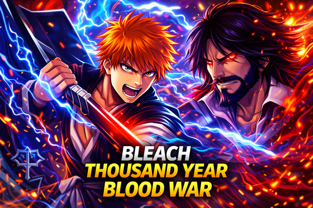 Bleach Thousand Year Blood War Arc Ichigo vs Yhwach anime battle