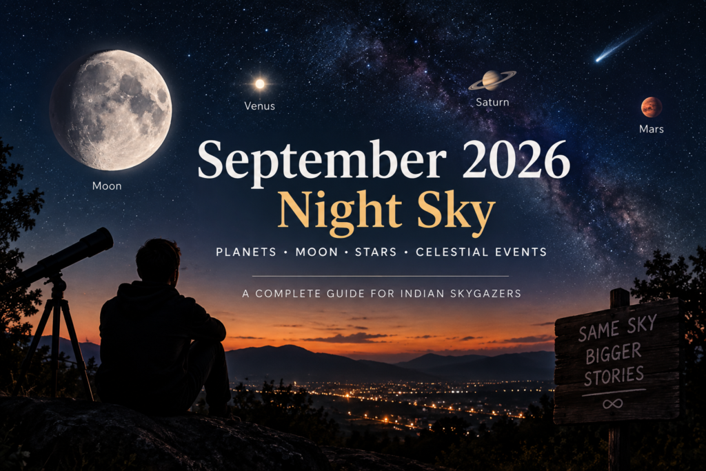 How to watch September 2026 night sky from India